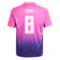 Camiseta Alemania Toni Kroos #8 Segunda Equipación Replica Eurocopa 2024 mangas cortas